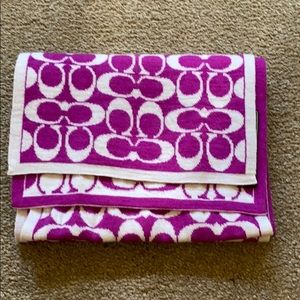 Coach scarf